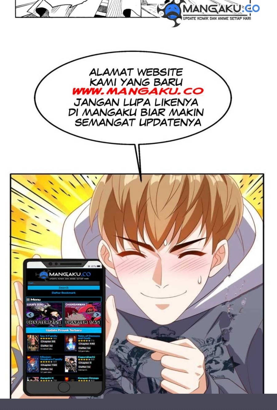 Ao no Exorcist Chapter 156.1 Gambar 17