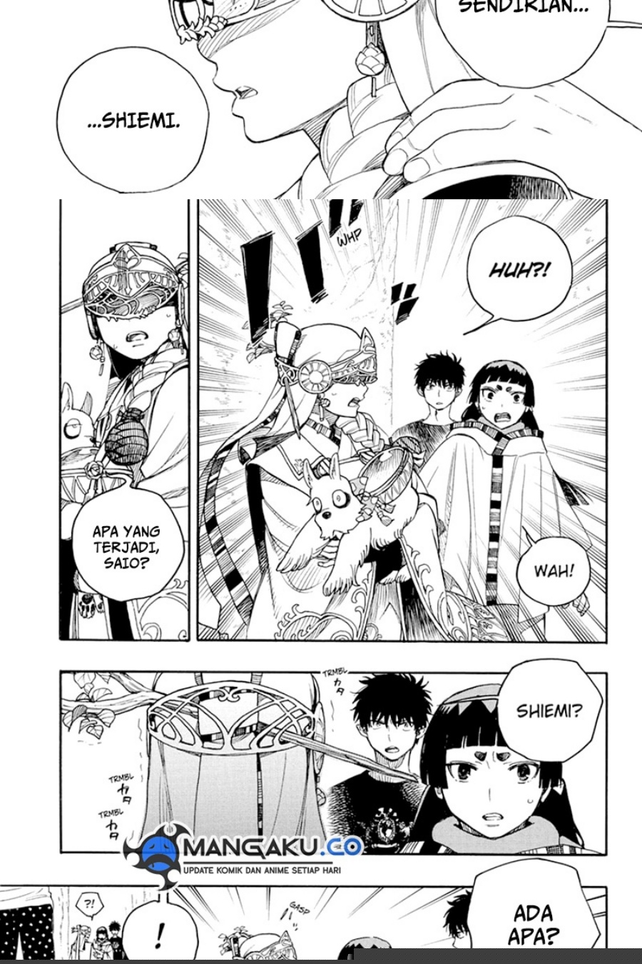 Ao no Exorcist Chapter 156.1 Gambar 13