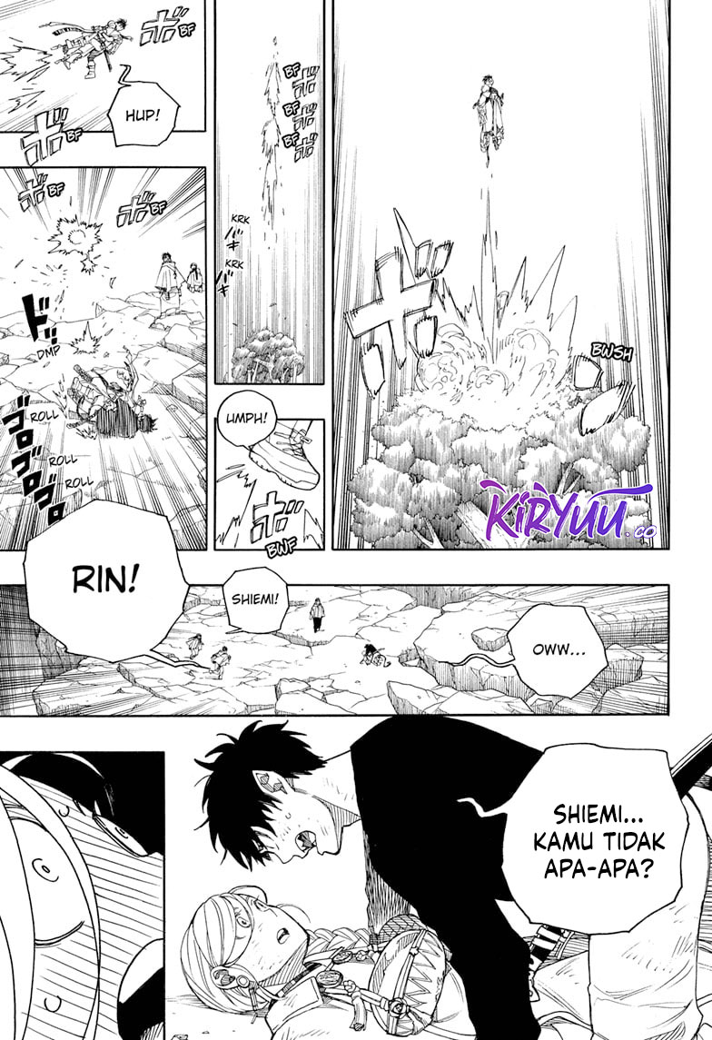 Ao no Exorcist Chapter 157.2 Gambar 15