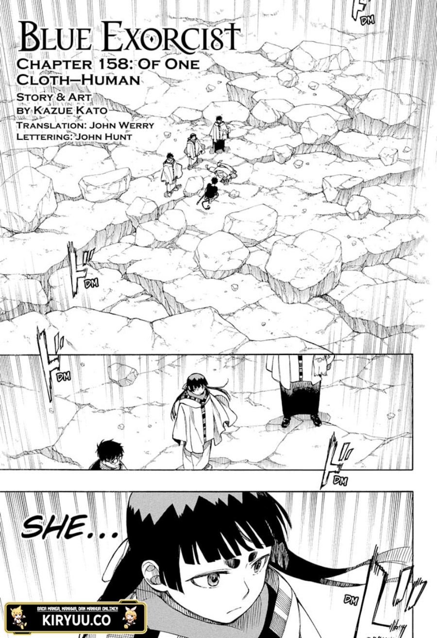 Manga Ao no Exorcist Chapter 158 gambar nomor 2