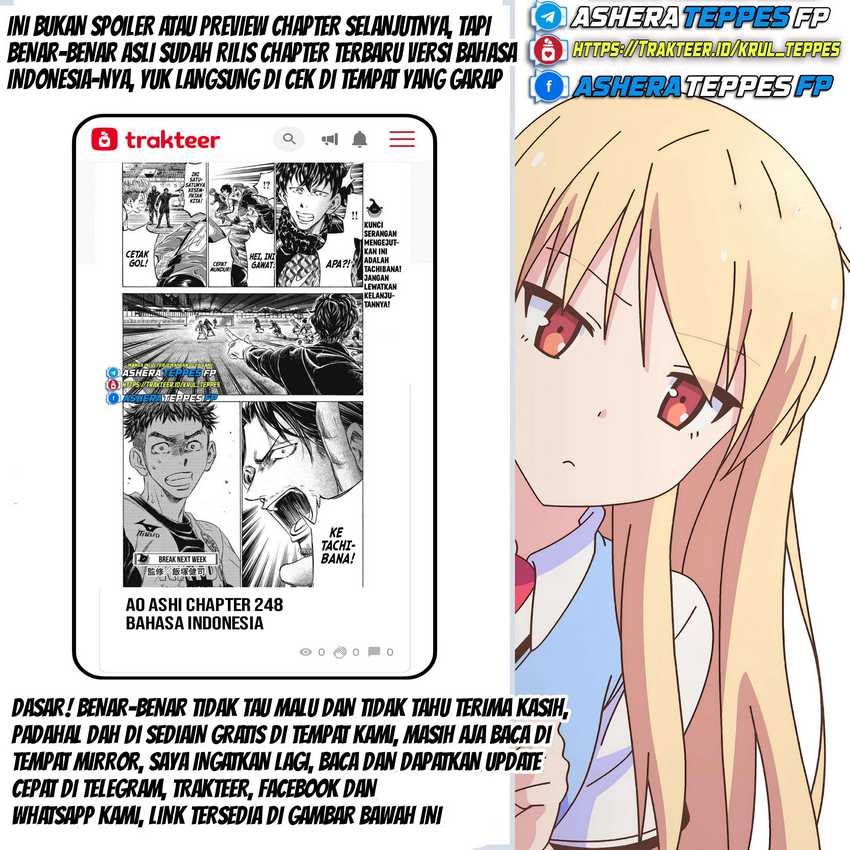 Ao Ashi Chapter 61 Gambar 26