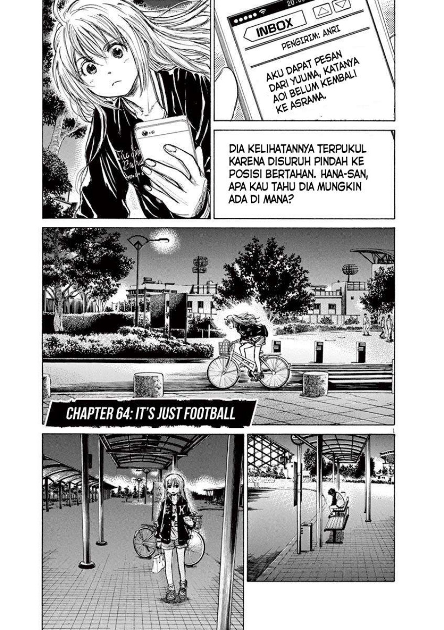 Manga Ao Ashi Chapter 64 gambar nomor 2