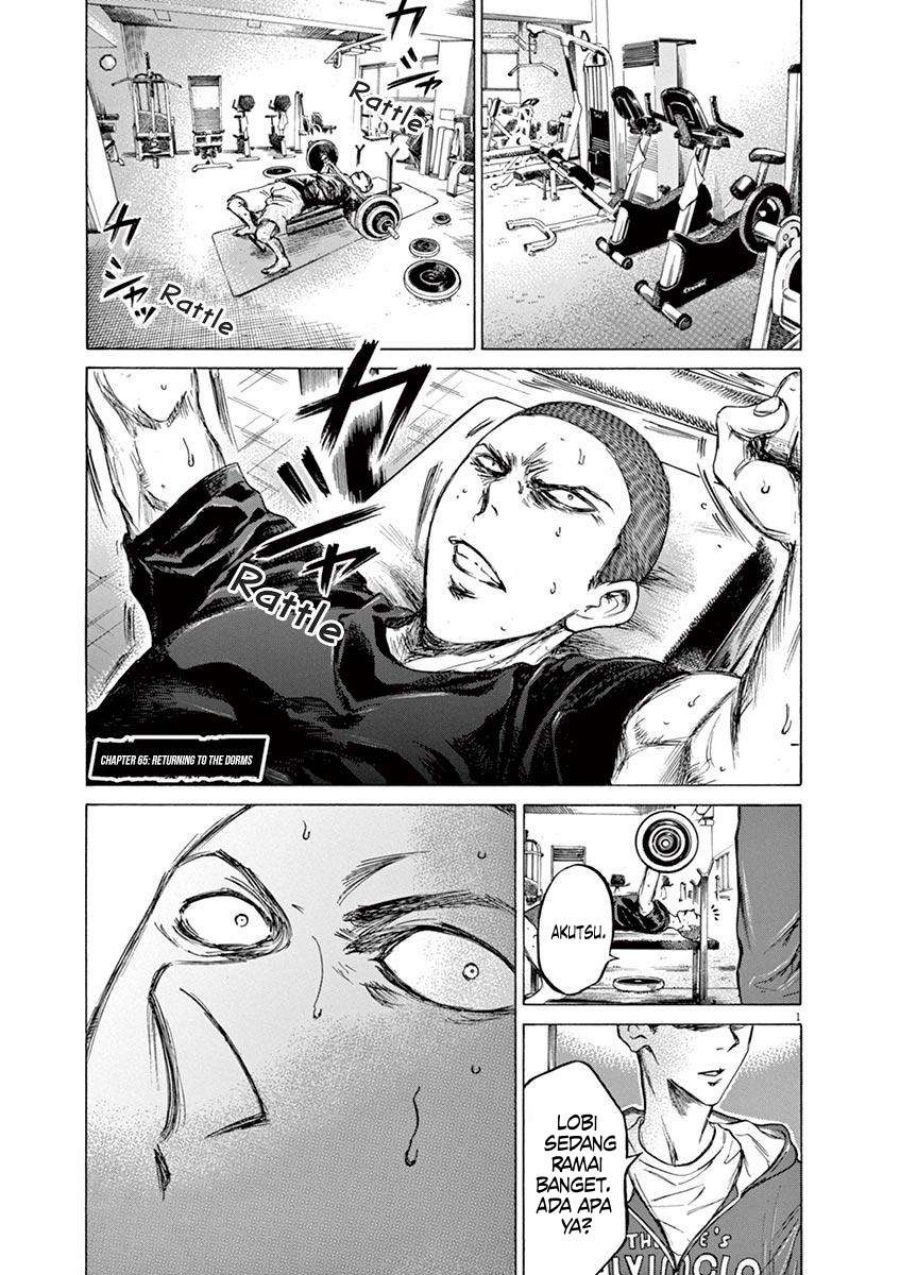 Manga Ao Ashi Chapter 65 gambar nomor 2