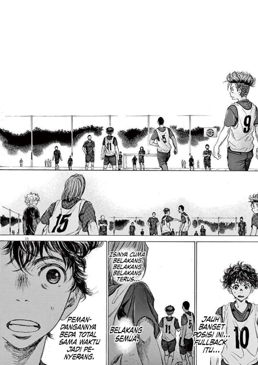 Ao Ashi Chapter 66 Gambar 18