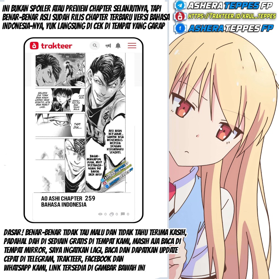 Ao Ashi Chapter 68 Gambar 21