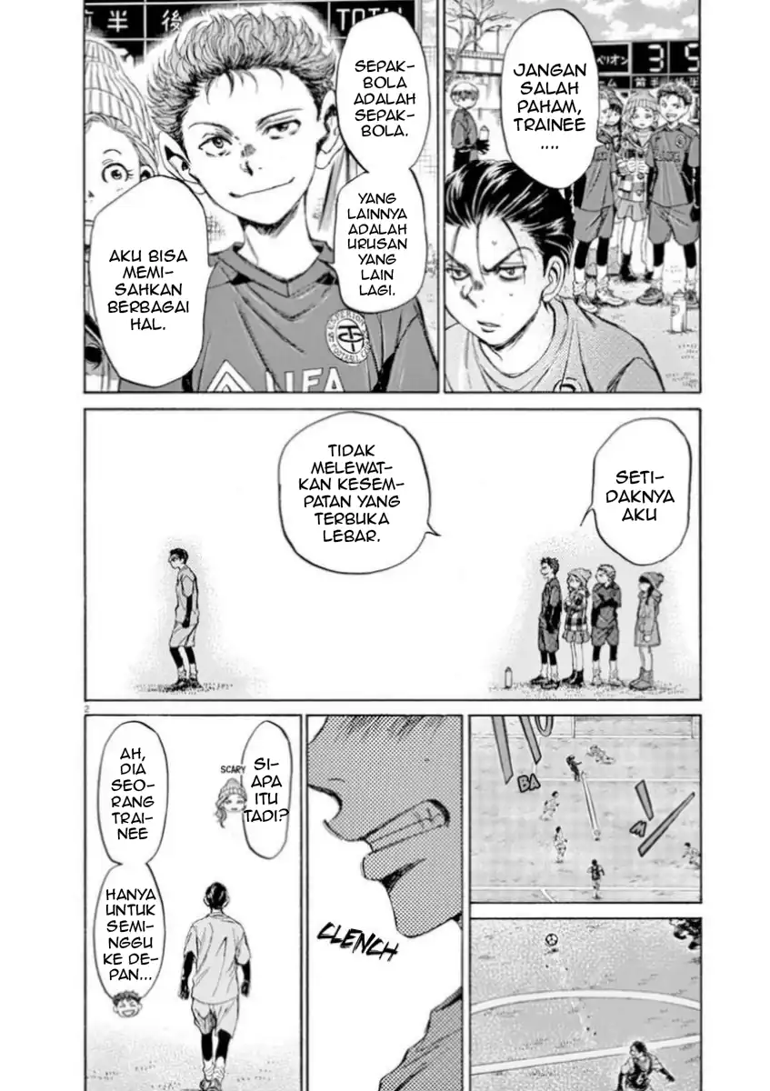 Manga Ao Ashi Chapter 90 gambar nomor 2