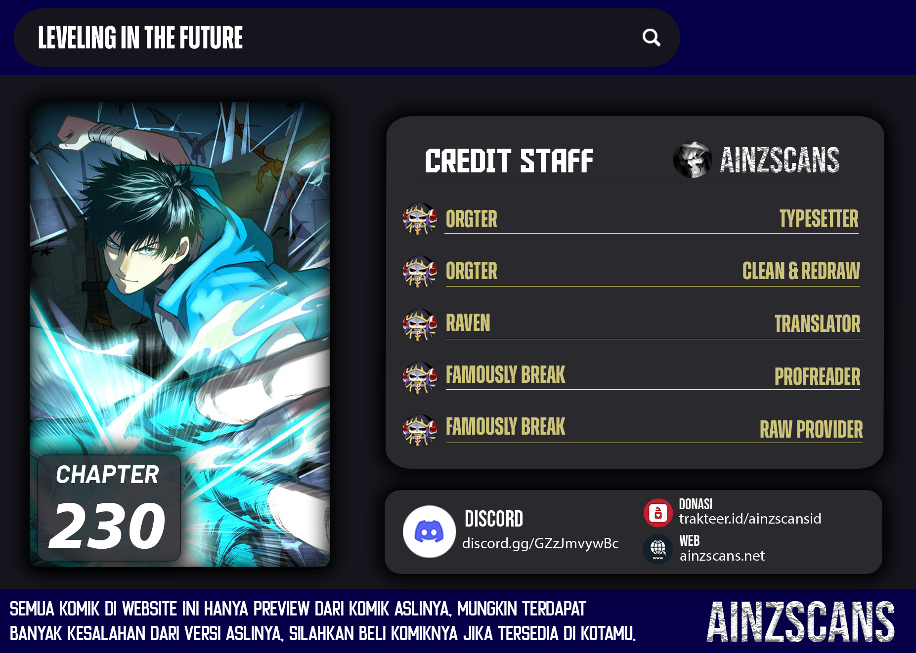 Komik Apex Future Martial Arts Chapter 230 gambar nomor 1
