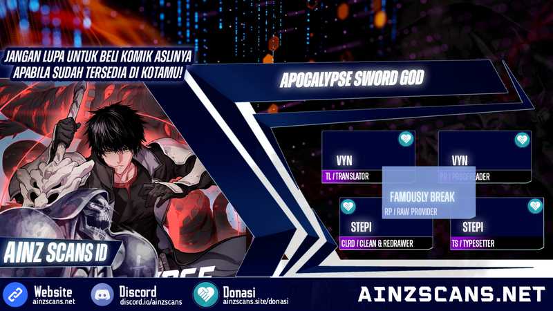 Komik Apocalypse Sword God Chapter 68 gambar nomor 1