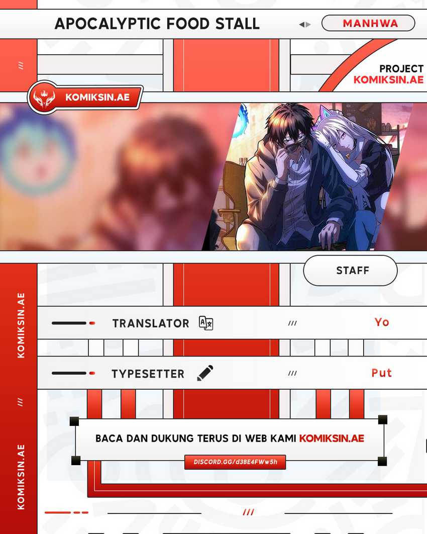 Komik Apocalyptic Food stall Chapter 11 gambar nomor 1