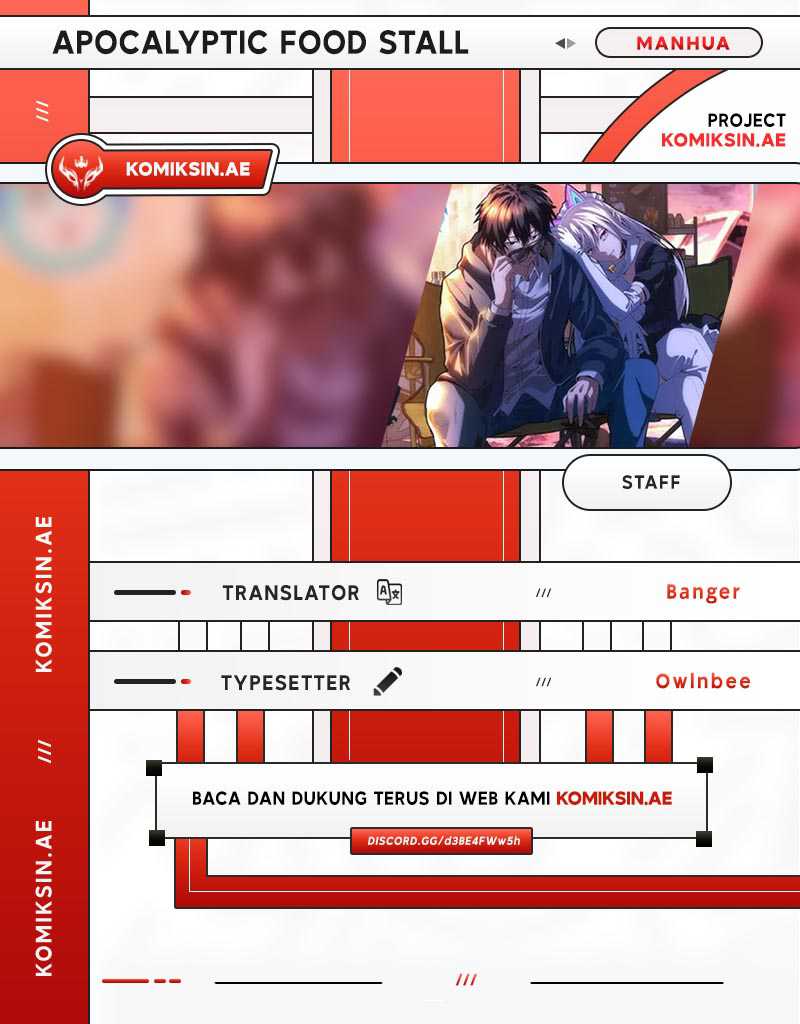 Komik Apocalyptic Food stall Chapter 28 gambar nomor 1