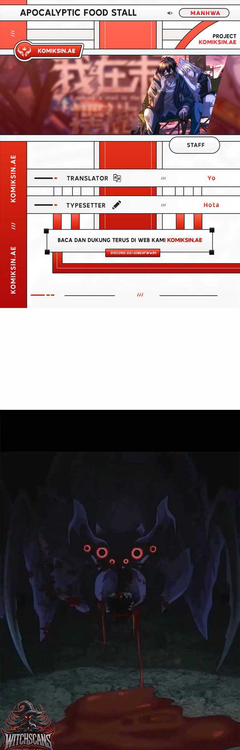 Komik Apocalyptic Food stall Chapter 49 gambar nomor 1