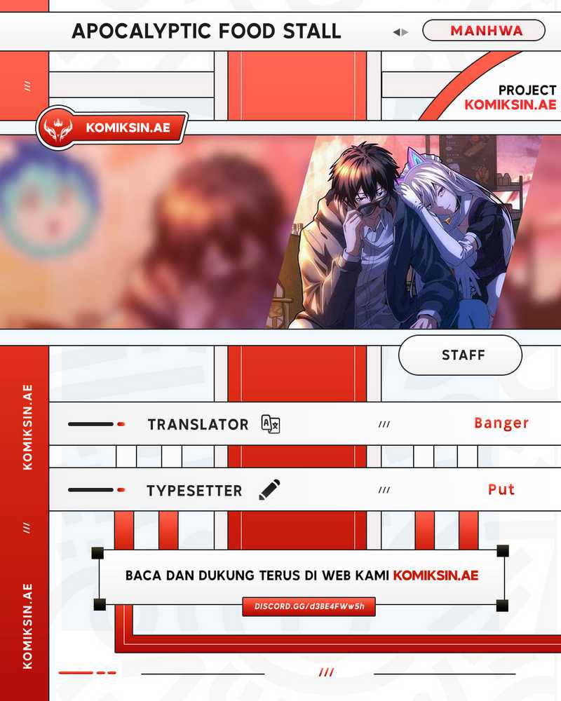 Komik Apocalyptic Food stall Chapter 5 gambar nomor 1