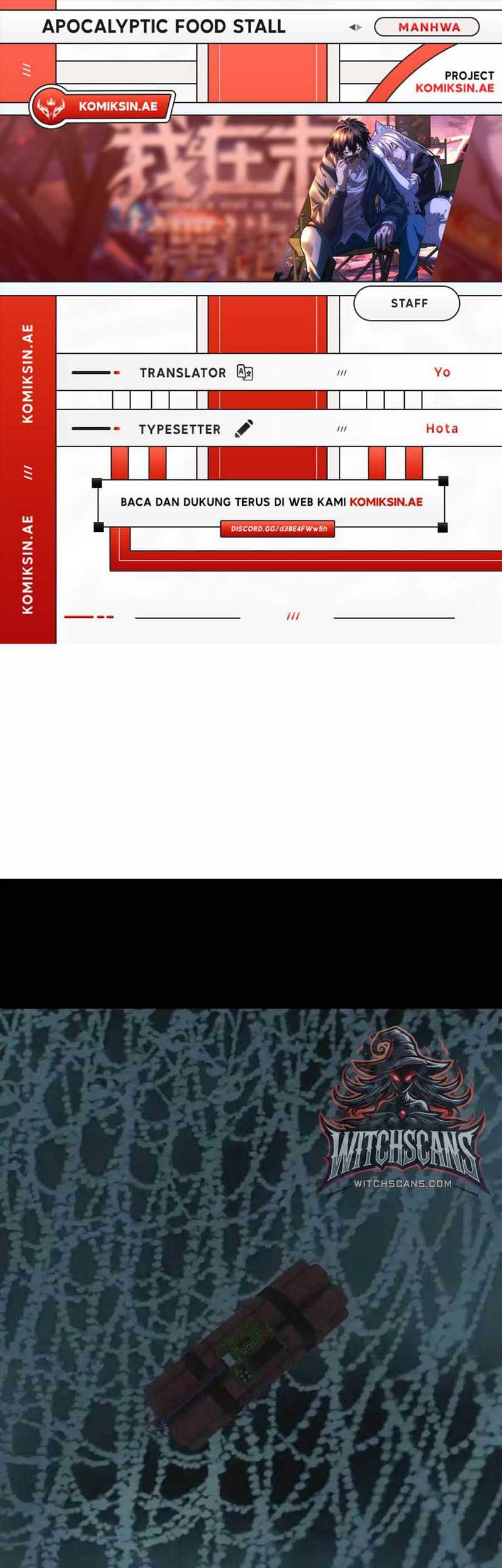 Komik Apocalyptic Food stall Chapter 50 gambar nomor 1