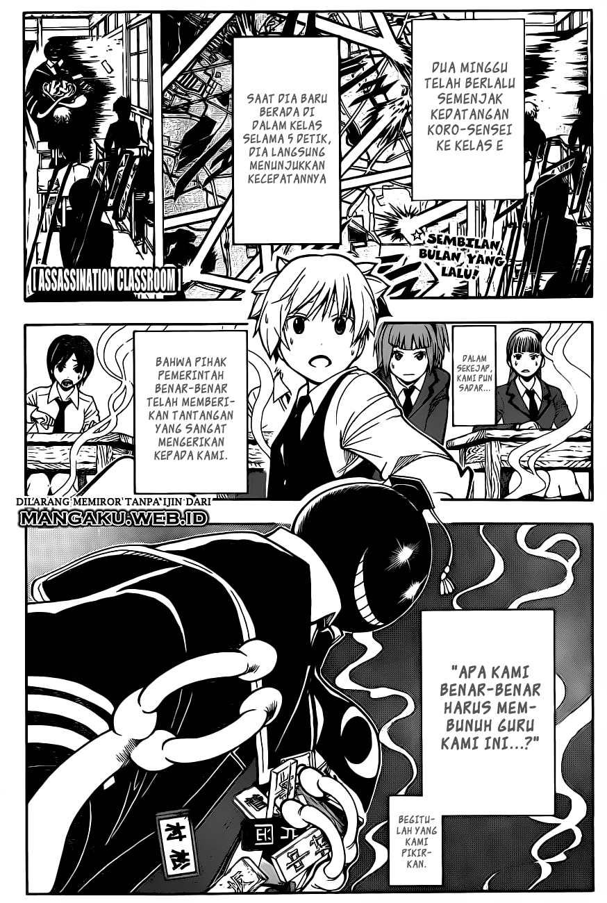Komik Assassination Classroom Chapter 141 gambar nomor 1