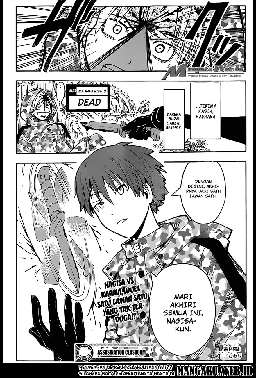 Assassination Classroom Chapter 146 Gambar 22