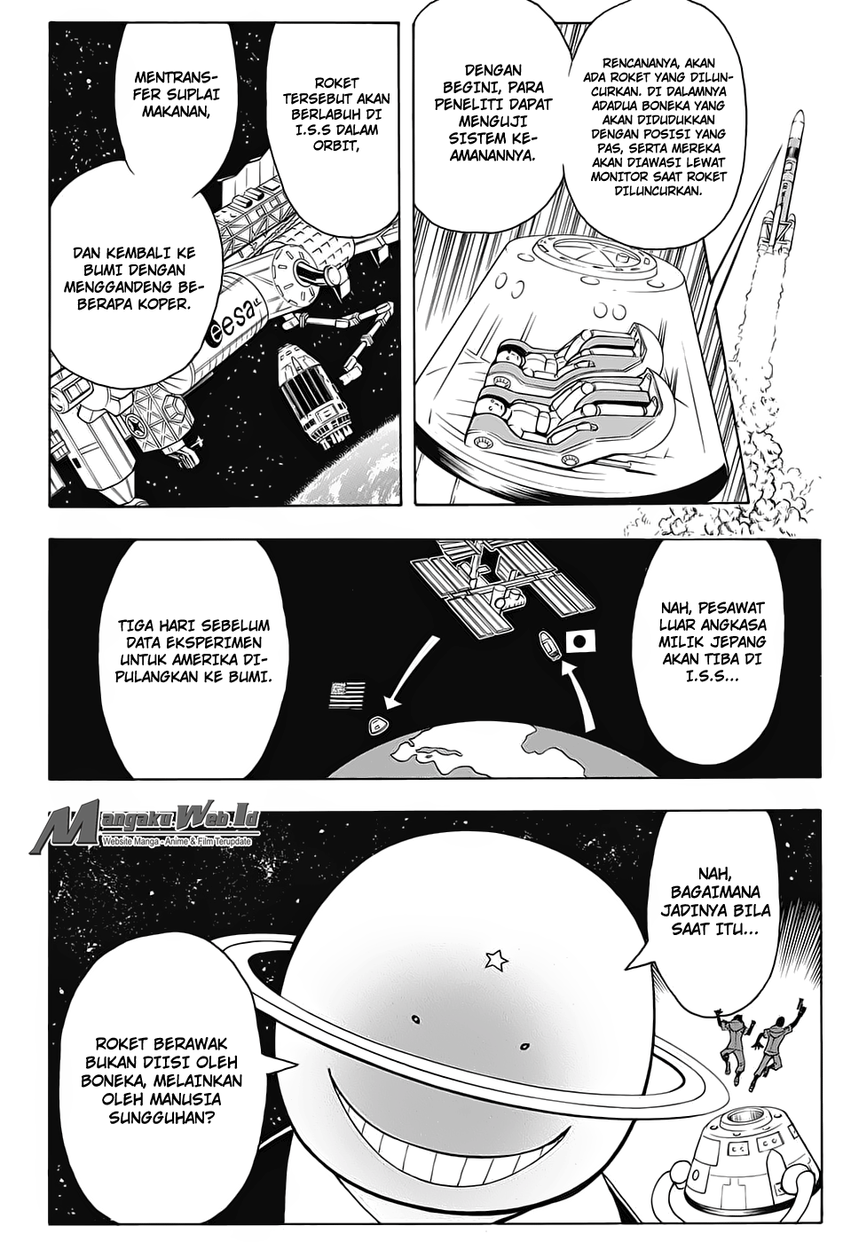 Assassination Classroom Chapter 150 Gambar 15