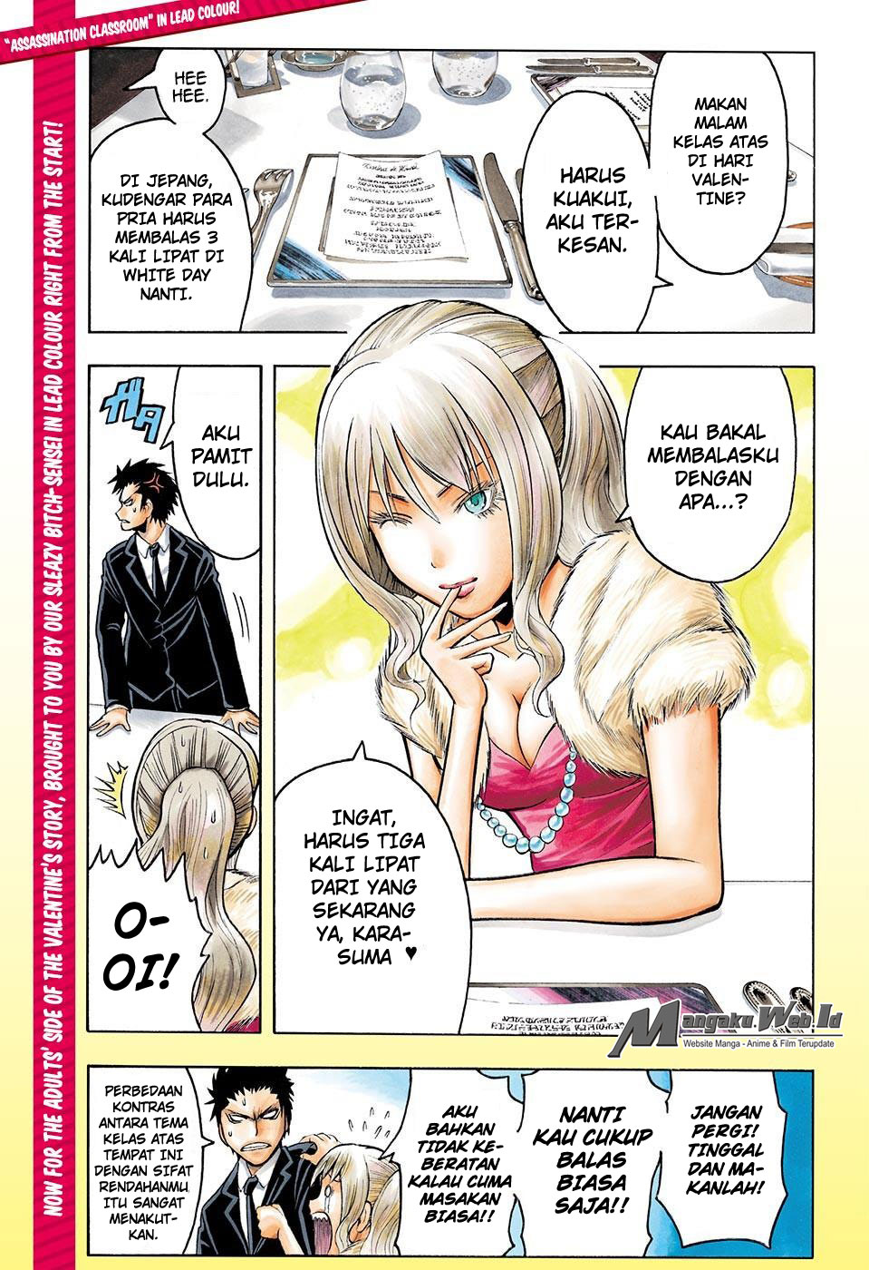 Manga Assassination Classroom Chapter 160 gambar nomor 2