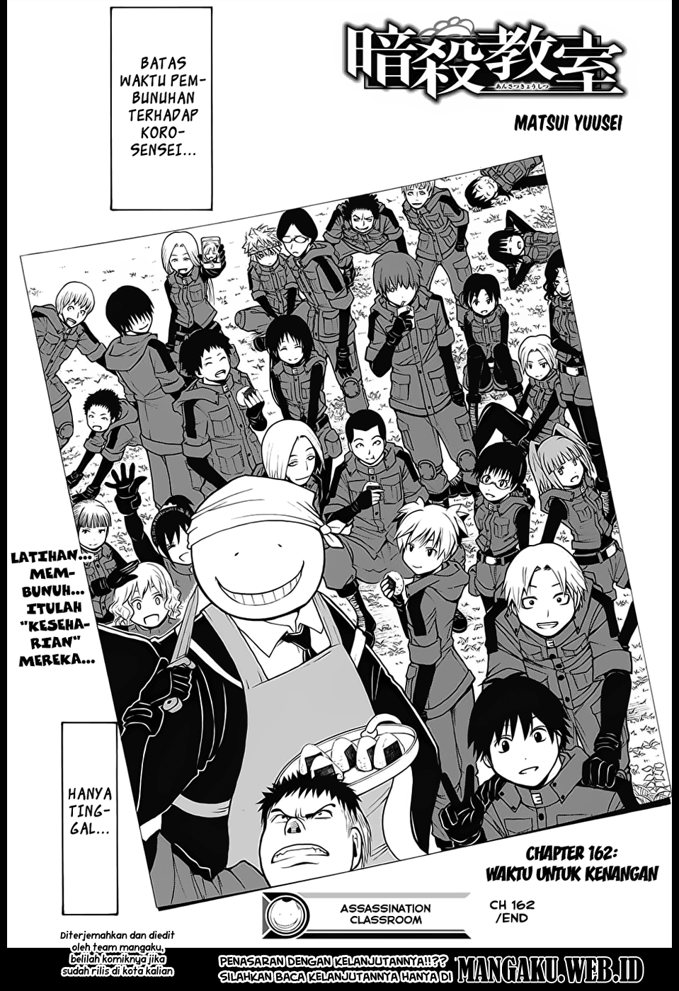 Assassination Classroom Chapter 162 Gambar 19