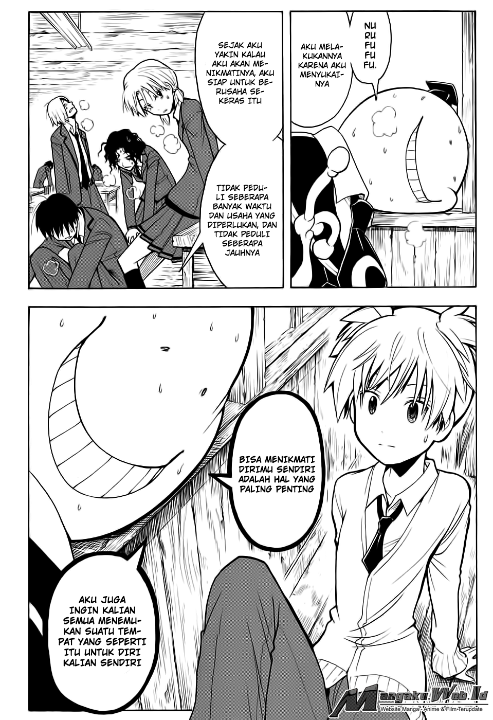 Manga Assassination Classroom Chapter 163 gambar nomor 2