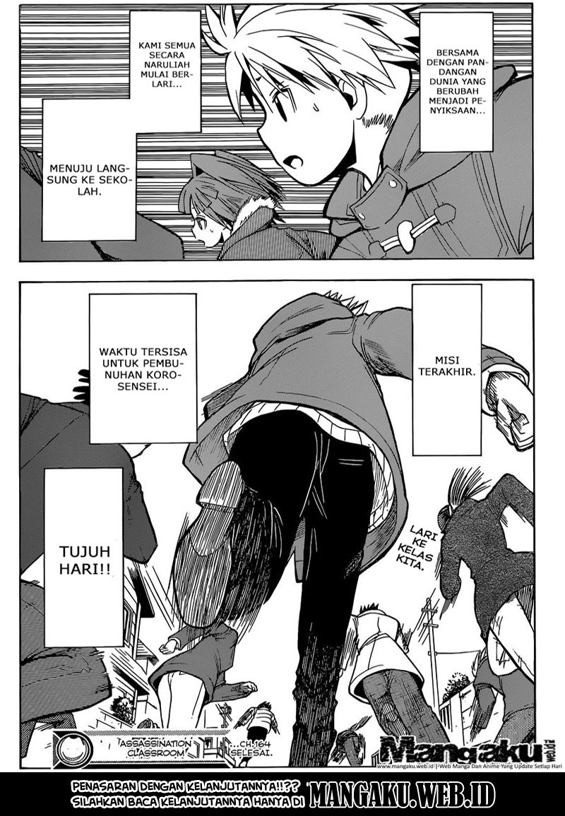 Assassination Classroom Chapter 164 Gambar 20