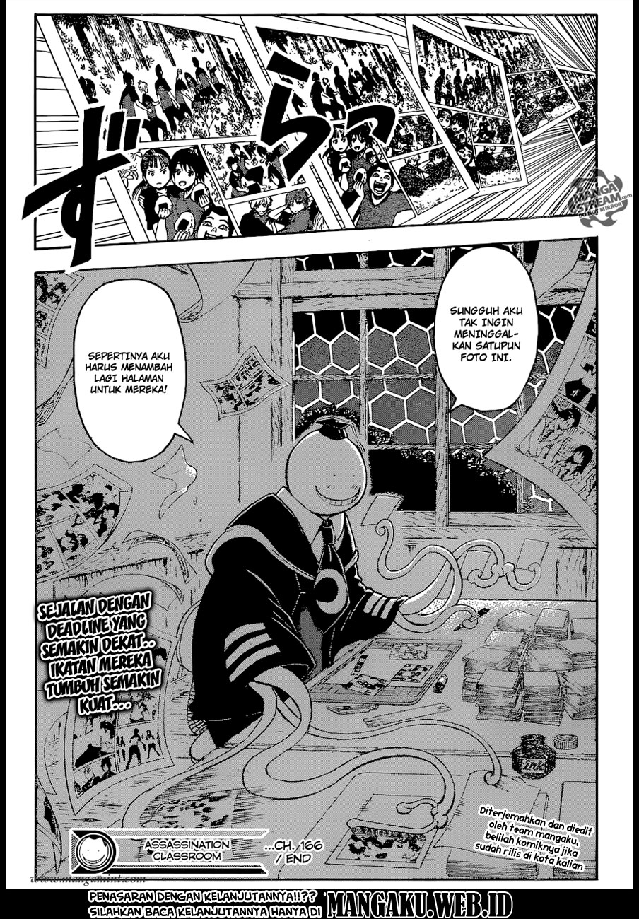 Assassination Classroom Chapter 166 Gambar 20