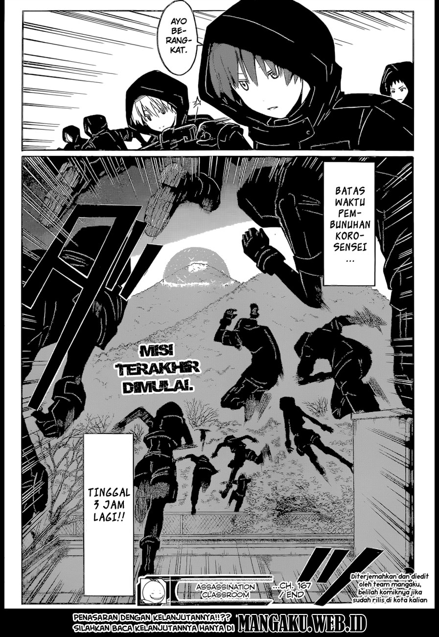 Assassination Classroom Chapter 167 Gambar 20