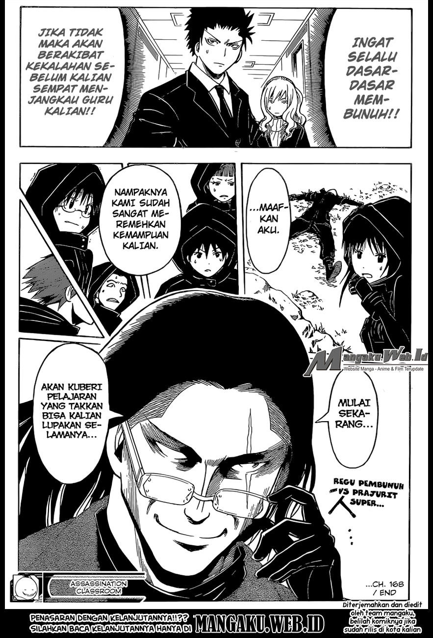 Assassination Classroom Chapter 168 Gambar 20