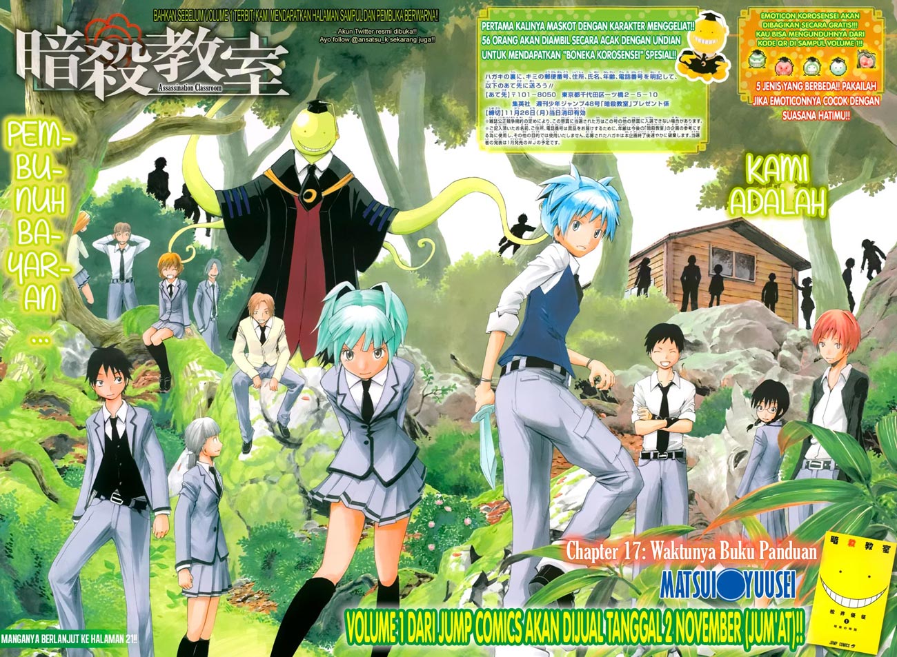 Assassination Classroom Chapter 17 Gambar 4