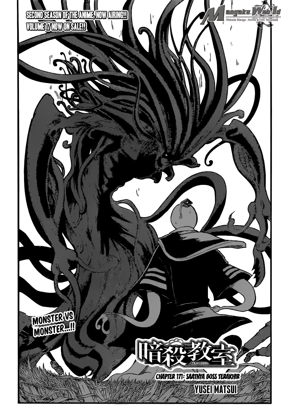 Assassination Classroom Chapter 171 Gambar 3