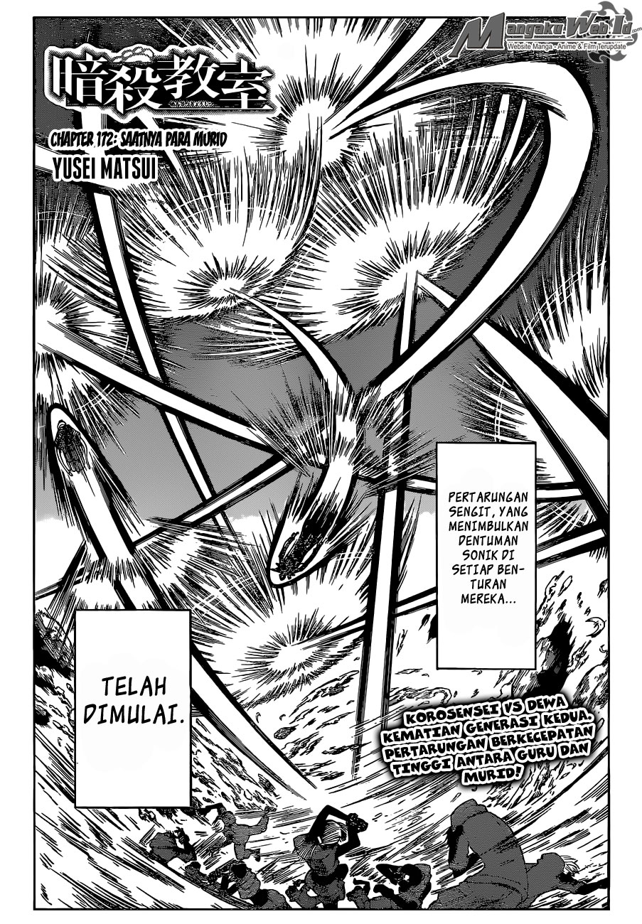 Manga Assassination Classroom Chapter 172 gambar nomor 2