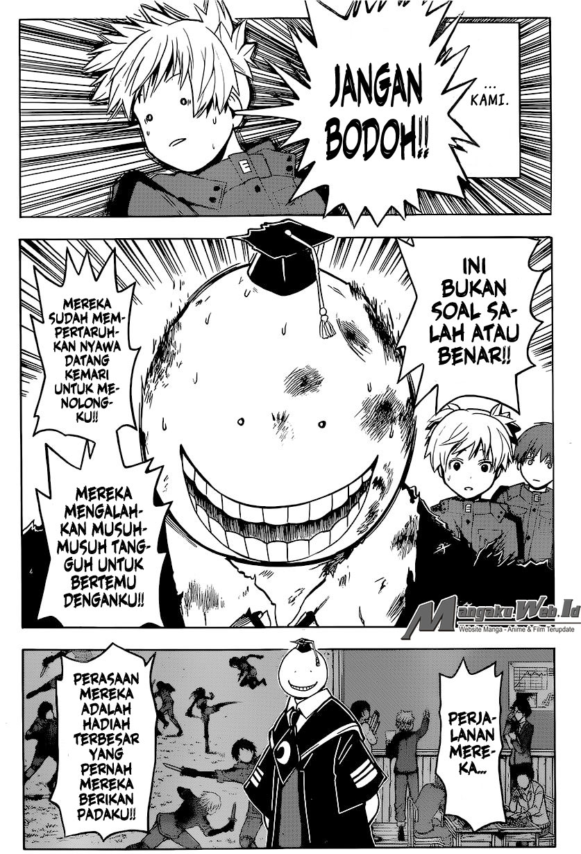 Assassination Classroom Chapter 173 Gambar 9