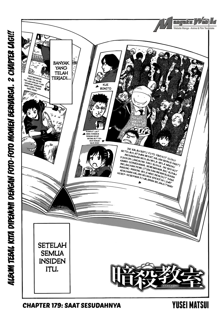 Manga Assassination Classroom Chapter 179 gambar nomor 2