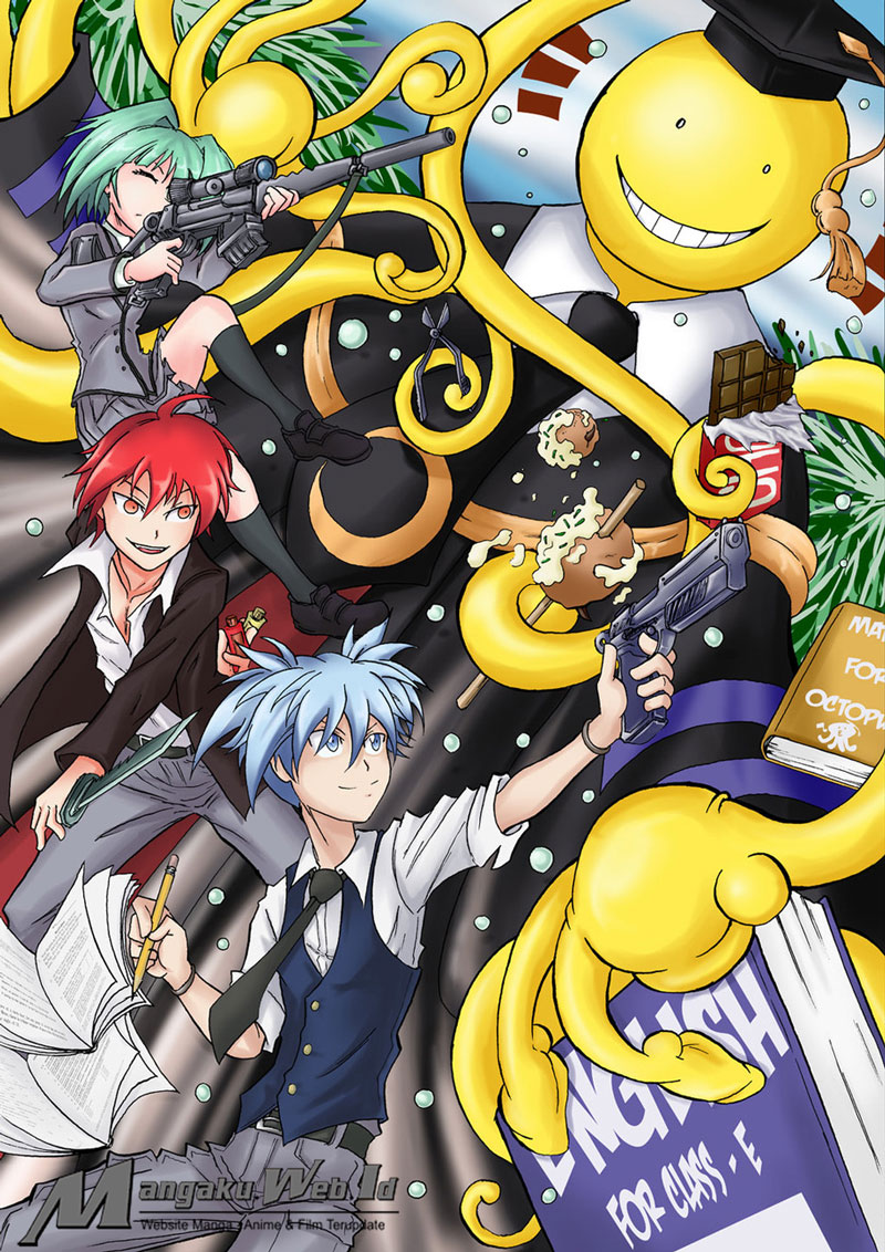 Assassination Classroom Chapter 180 Gambar 28