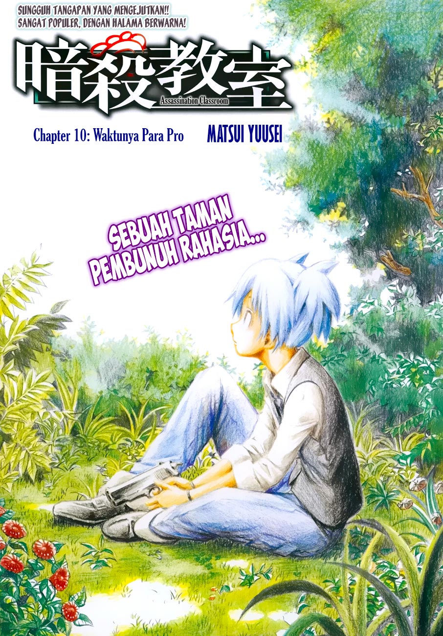 Manga Assassination Classroom Chapter 10 gambar nomor 2
