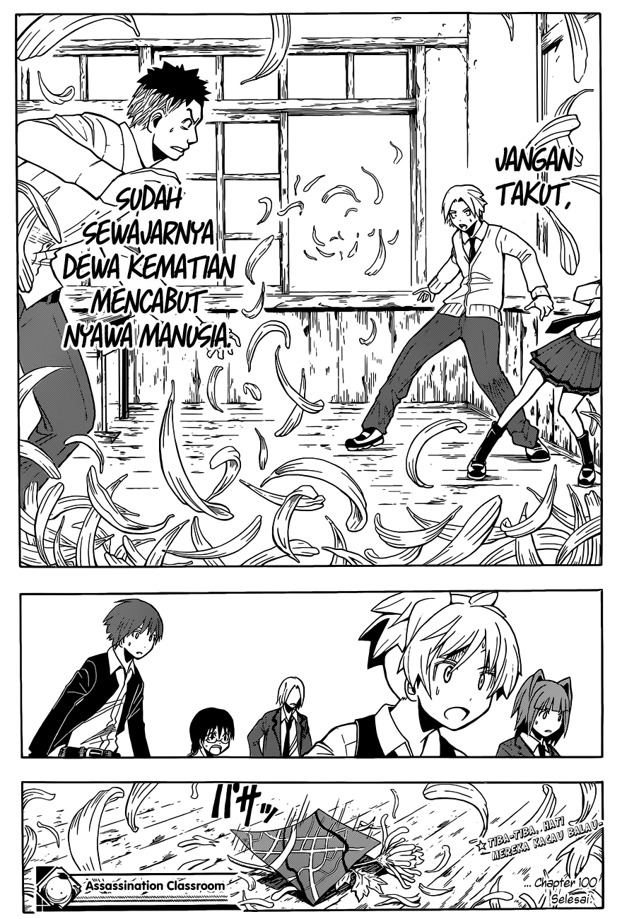 Assassination Classroom Chapter 100 Gambar 20