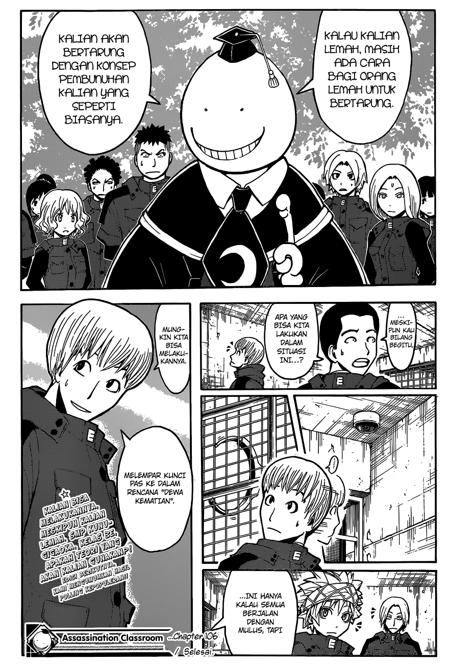 Assassination Classroom Chapter 106 Gambar 20