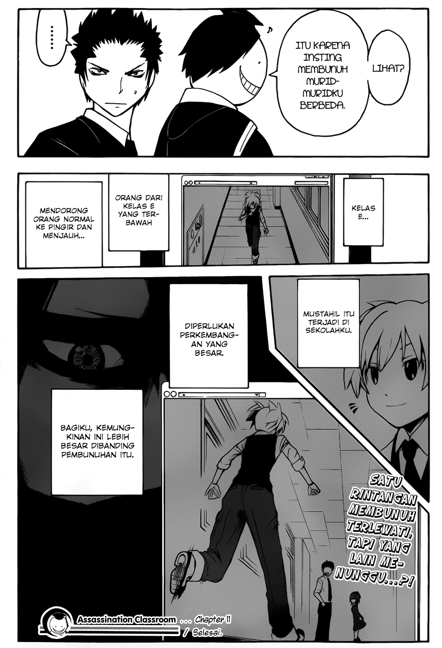 Assassination Classroom Chapter 11 Gambar 20