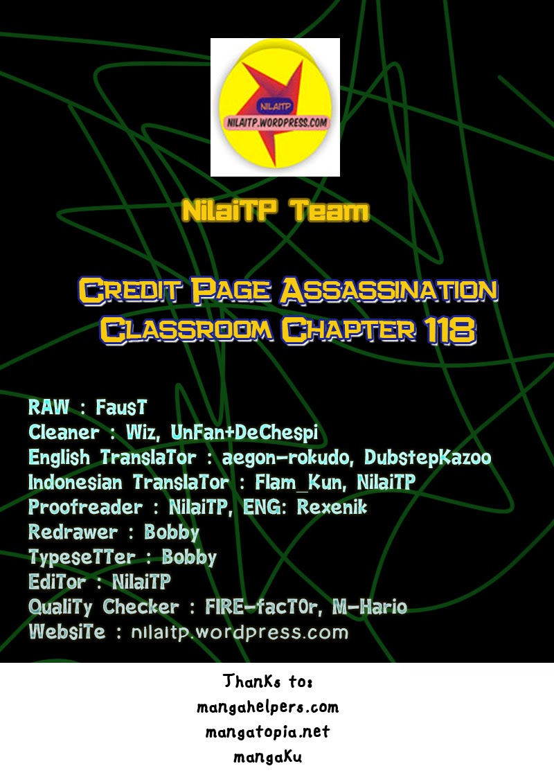 Komik Assassination Classroom Chapter 118 gambar nomor 1