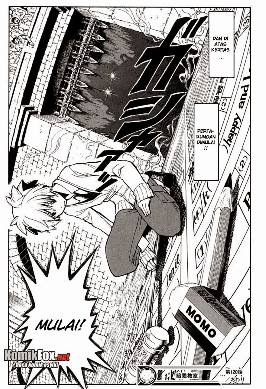 Assassination Classroom Chapter 120 Gambar 19