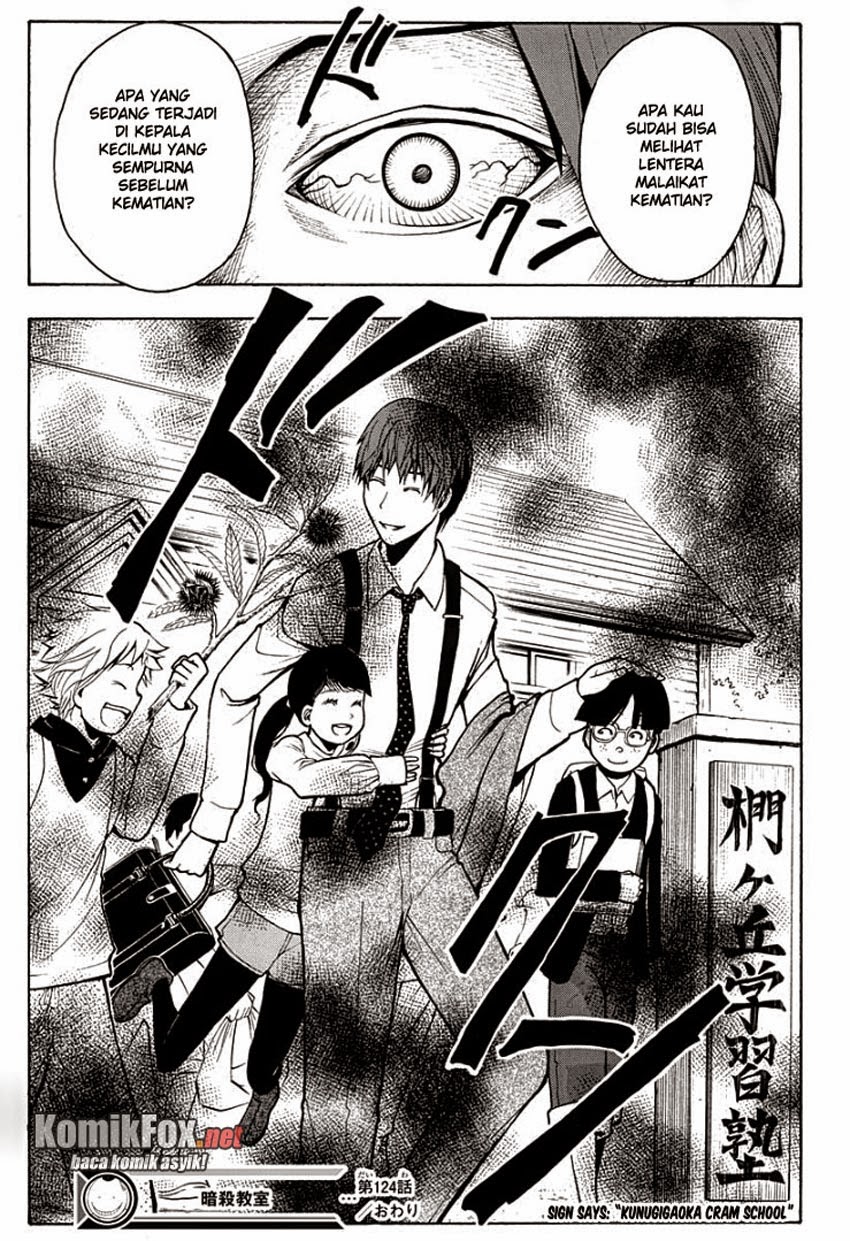 Assassination Classroom Chapter 124 Gambar 19