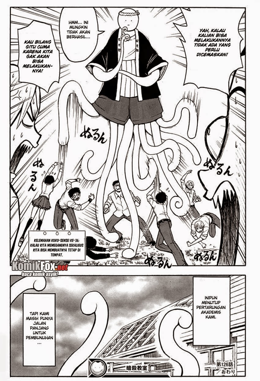 Assassination Classroom Chapter 126 Gambar 18