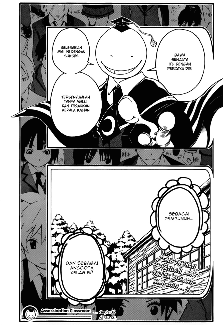 Assassination Classroom Chapter 13 Gambar 20