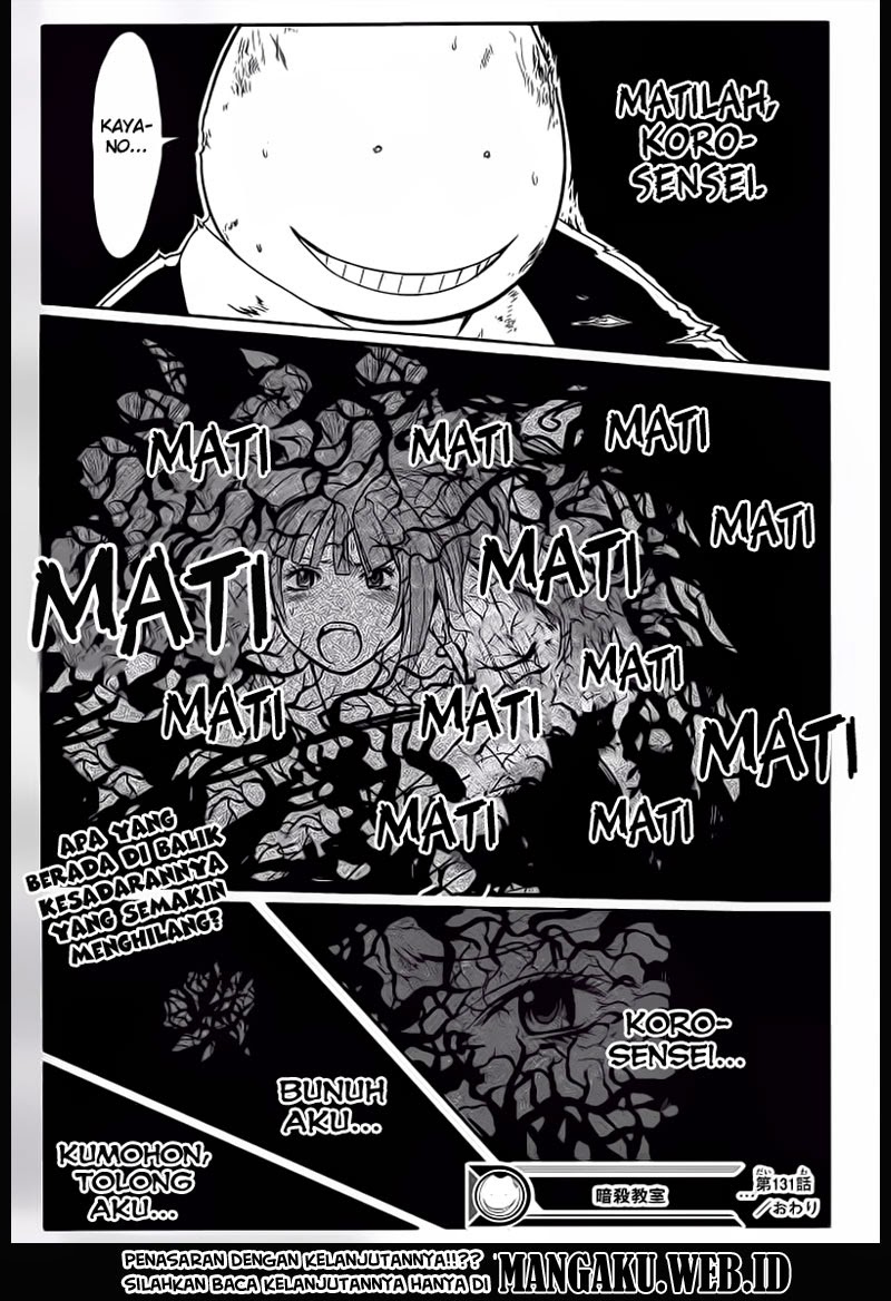 Assassination Classroom Chapter 131 Gambar 20