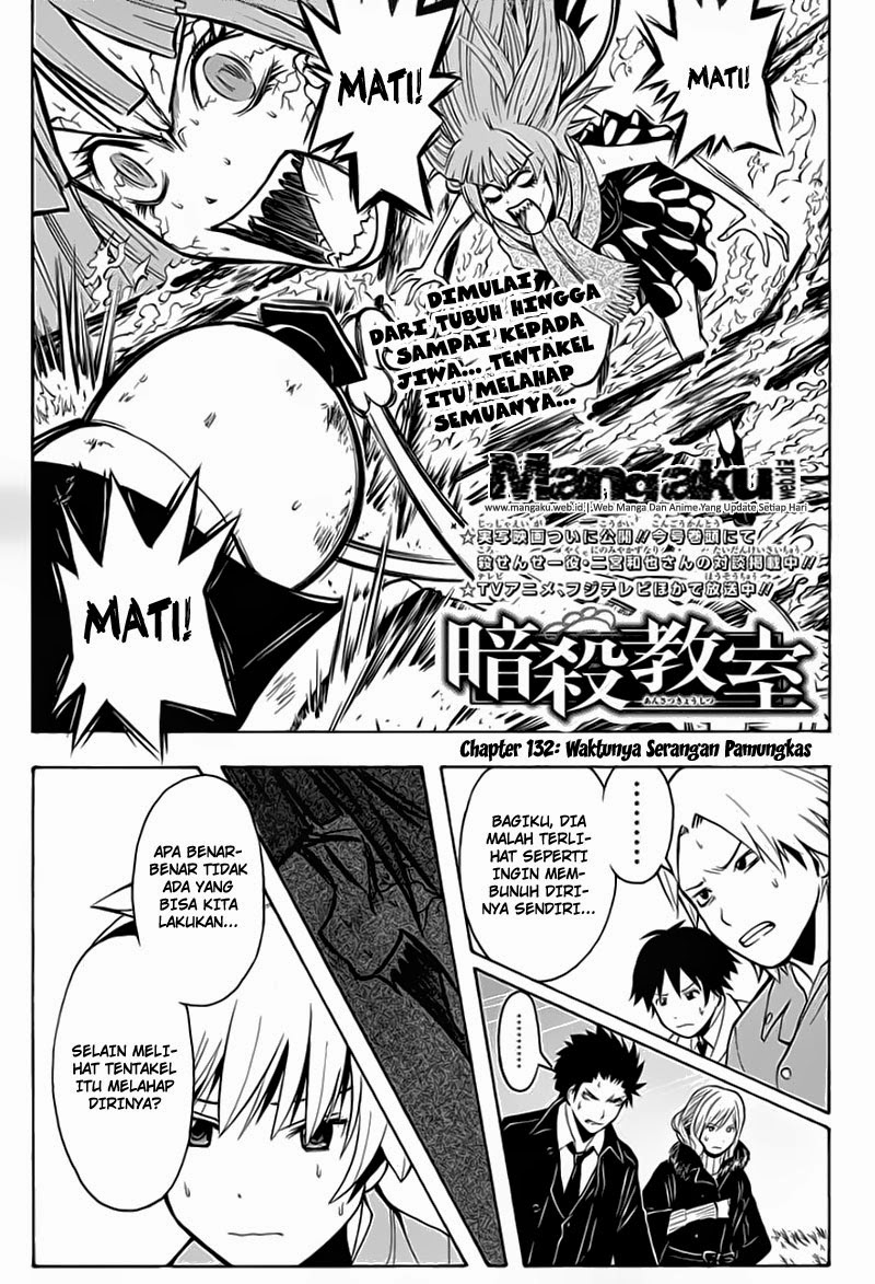 Komik Assassination Classroom Chapter 132 gambar nomor 1