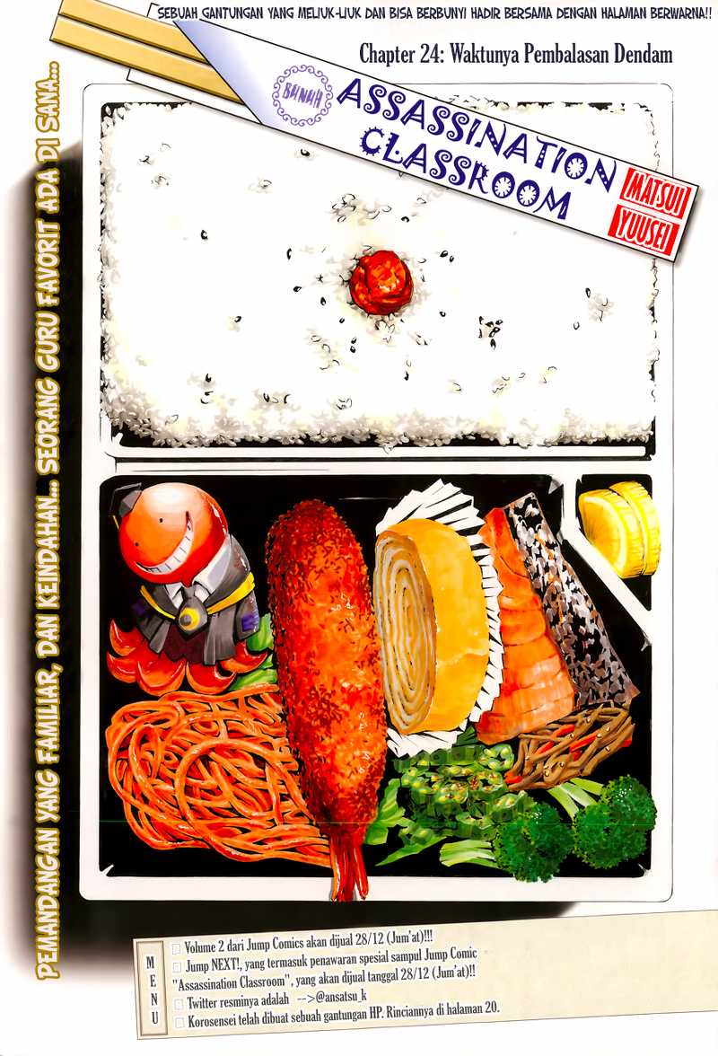 Manga Assassination Classroom Chapter 24 gambar nomor 2