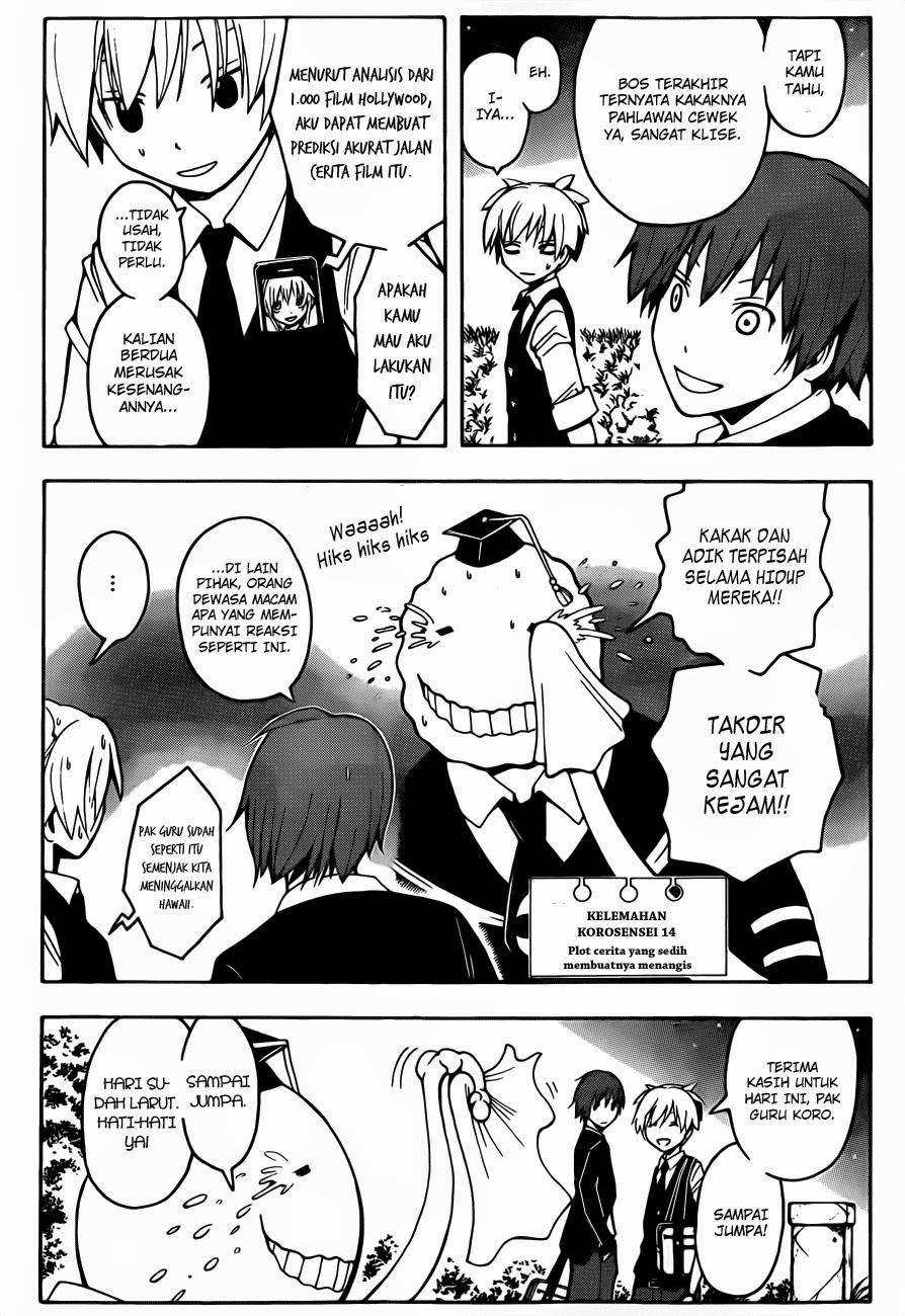 Assassination Classroom Chapter 28 Gambar 15