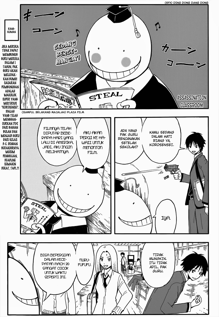 Manga Assassination Classroom Chapter 28 gambar nomor 2