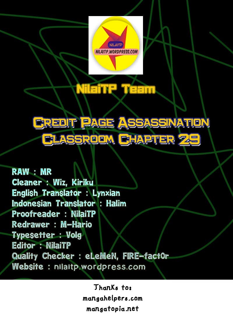 Komik Assassination Classroom Chapter 29 gambar nomor 1