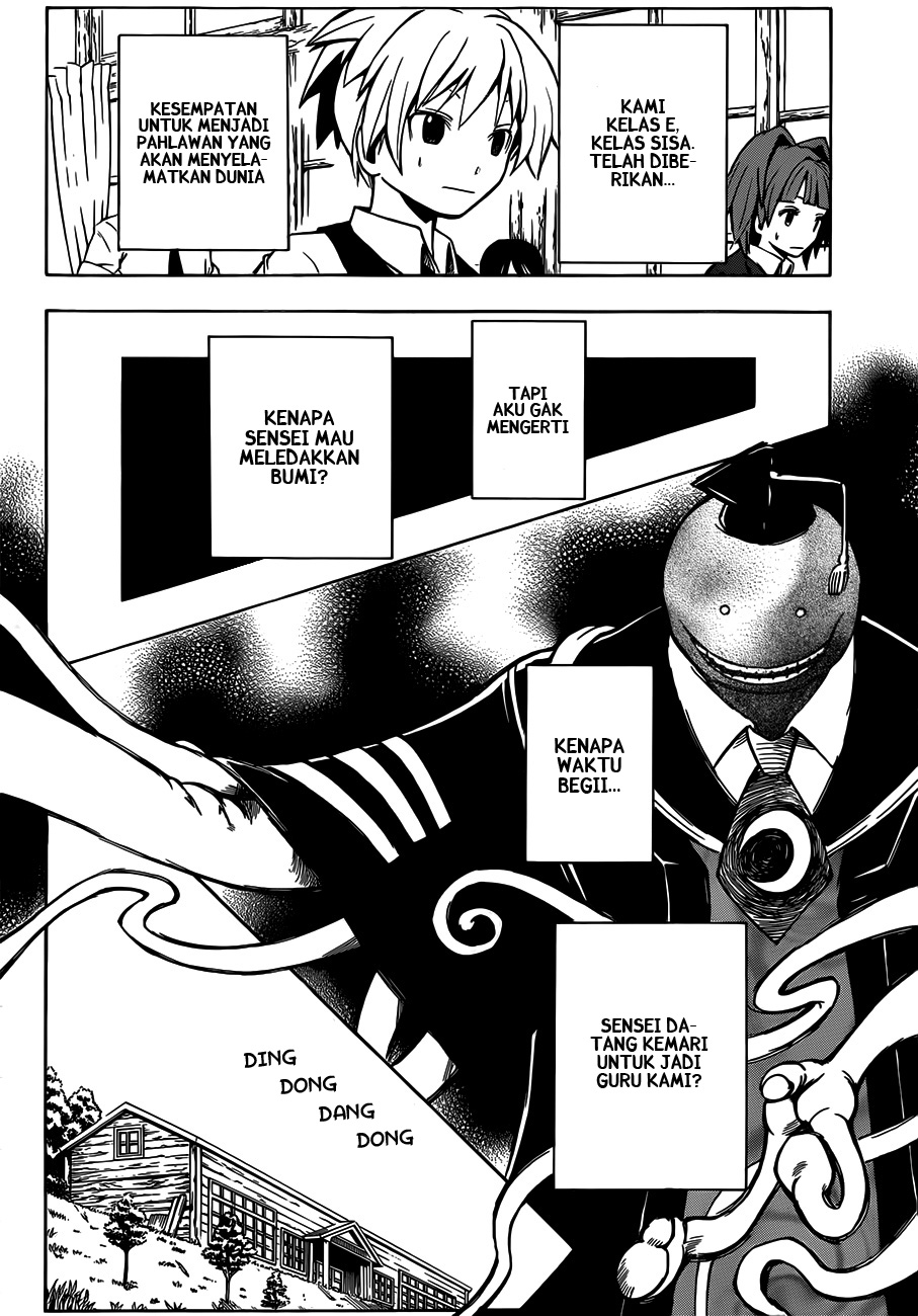 Assassination Classroom Chapter 2 Gambar 11