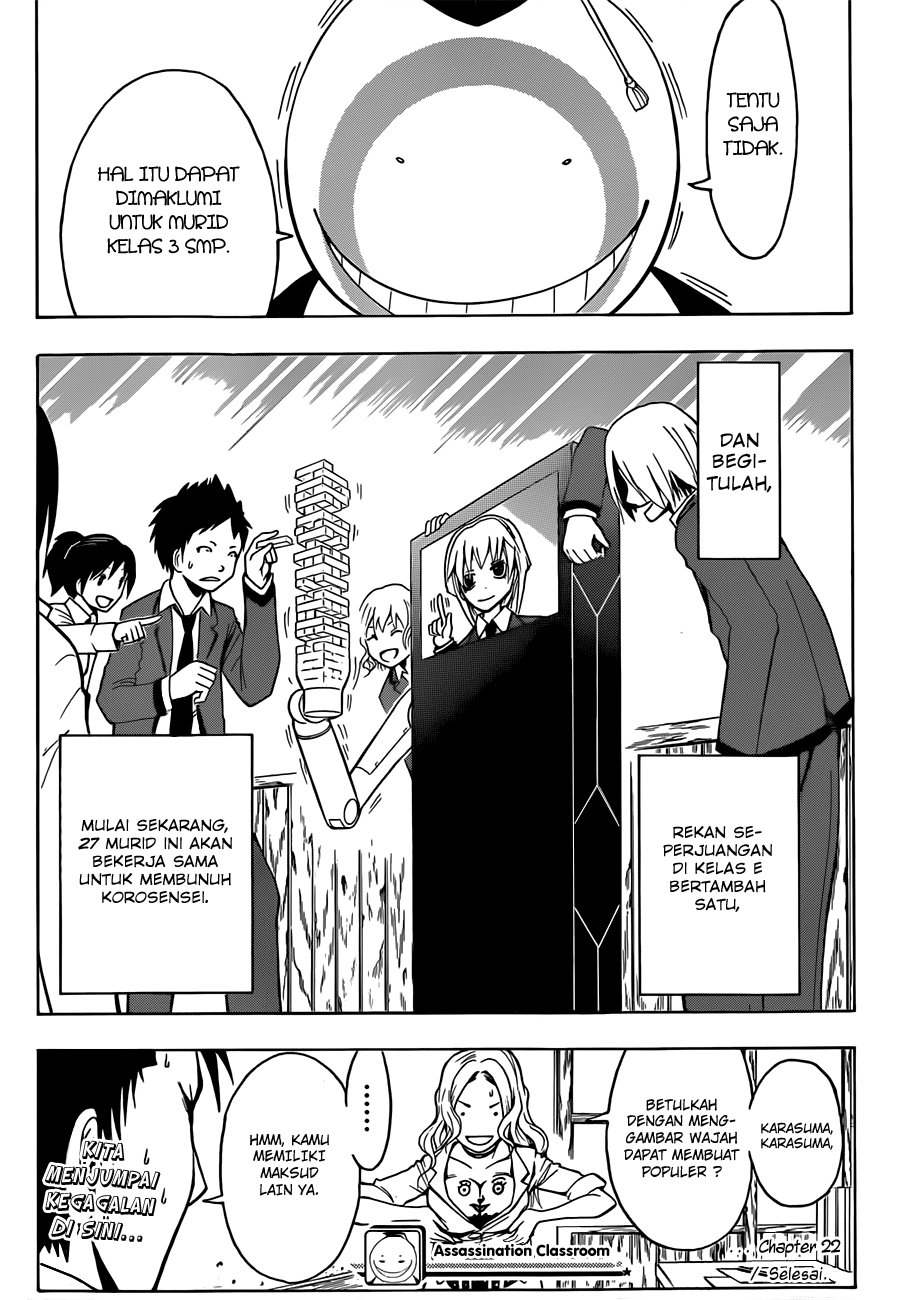 Assassination Classroom Chapter 22 Gambar 20